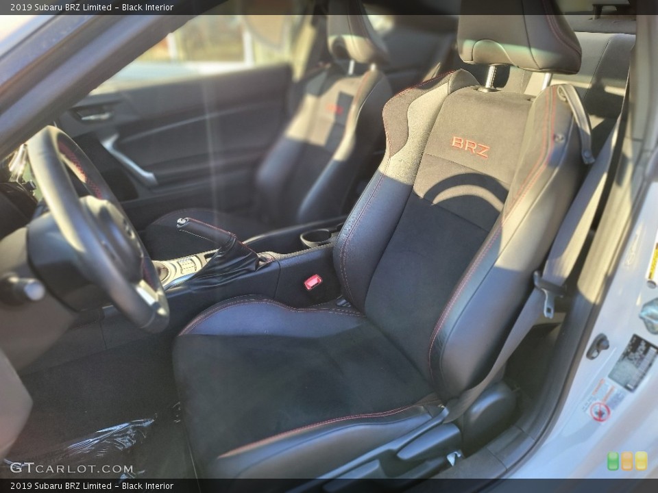 Black Interior Front Seat for the 2019 Subaru BRZ Limited #143851852
