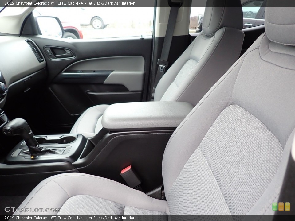 Jet Black/Dark Ash Interior Front Seat for the 2019 Chevrolet Colorado WT Crew Cab 4x4 #143853679