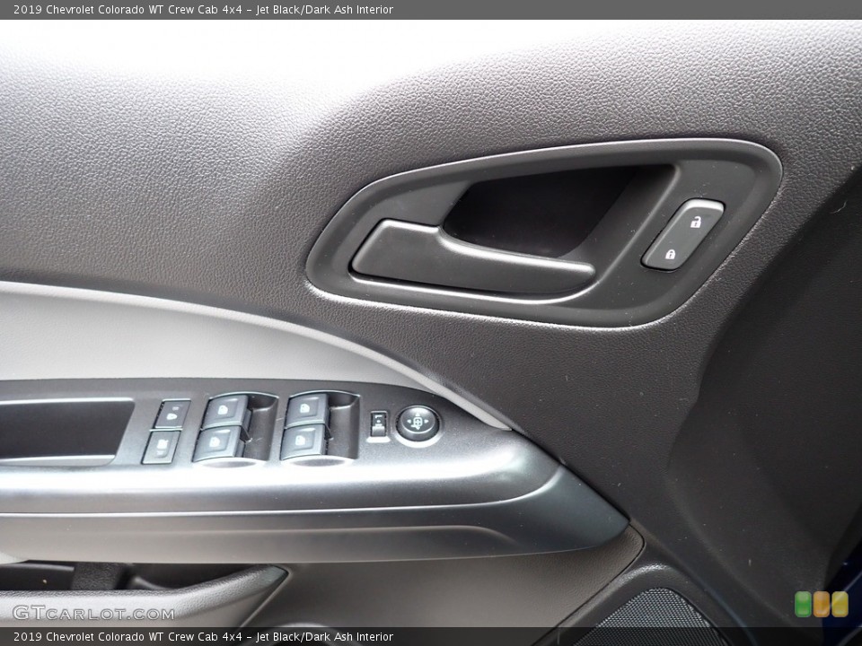 Jet Black/Dark Ash Interior Door Panel for the 2019 Chevrolet Colorado WT Crew Cab 4x4 #143853724