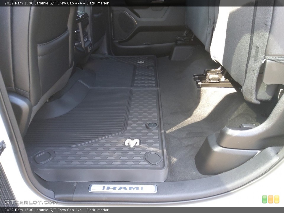 Black Interior Rear Seat for the 2022 Ram 1500 Laramie G/T Crew Cab 4x4 #143855857