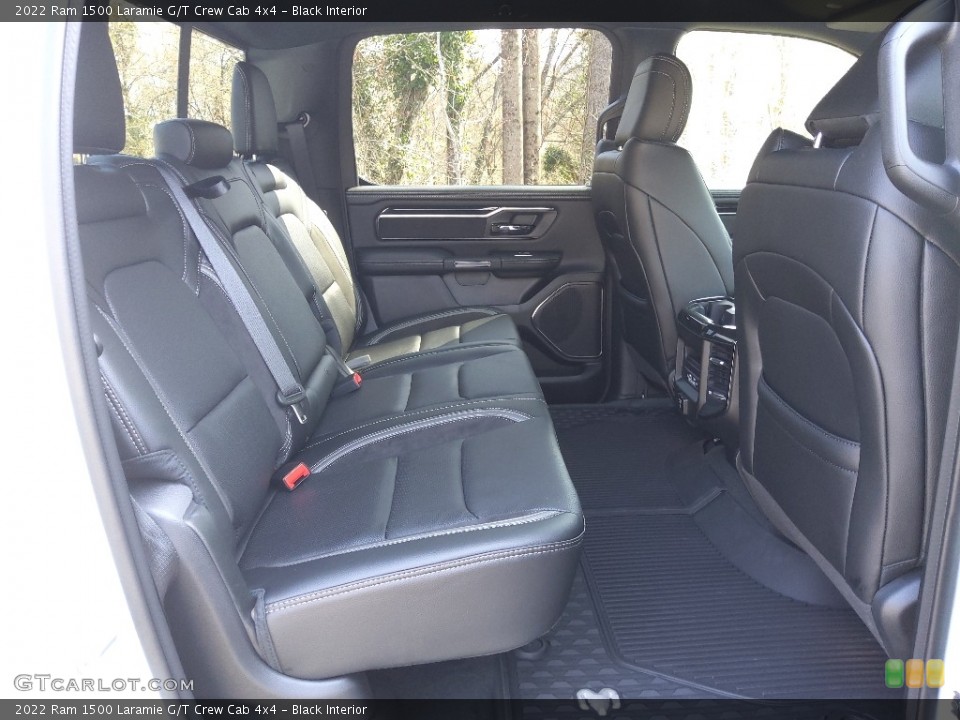 Black Interior Rear Seat for the 2022 Ram 1500 Laramie G/T Crew Cab 4x4 #143855866