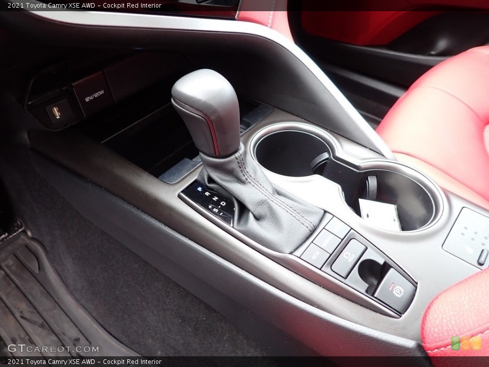 Cockpit Red Interior Transmission for the 2021 Toyota Camry XSE AWD #143859274