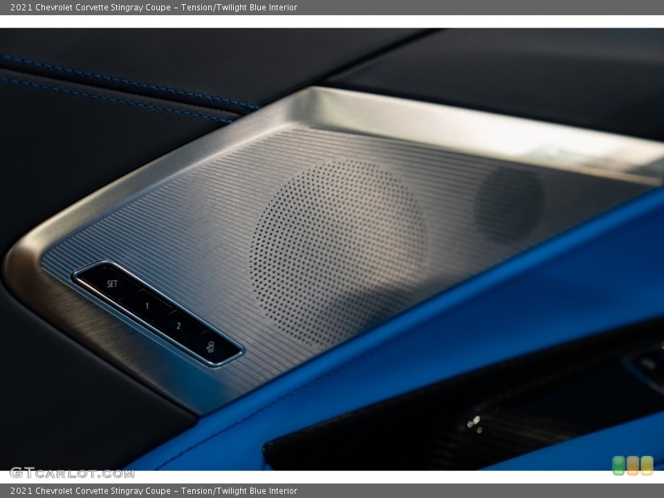 Tension/Twilight Blue Interior Audio System for the 2021 Chevrolet Corvette Stingray Coupe #143859643