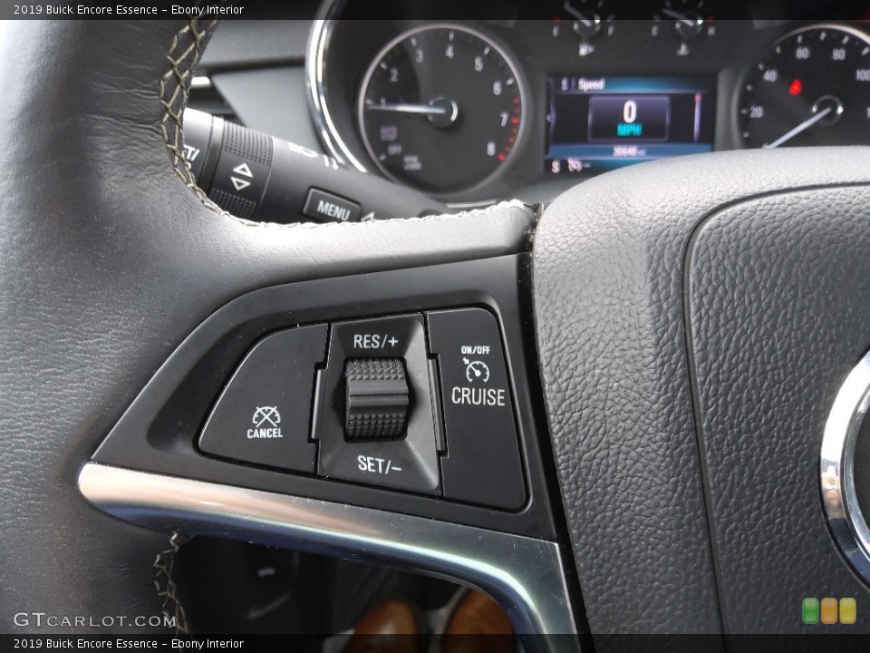 Ebony Interior Steering Wheel for the 2019 Buick Encore Essence #143859937