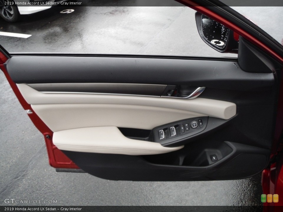 Gray Interior Door Panel for the 2019 Honda Accord LX Sedan #143861563