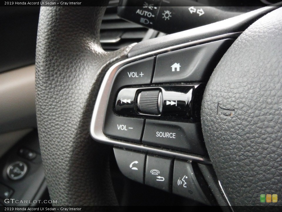 Gray Interior Controls for the 2019 Honda Accord LX Sedan #143861761