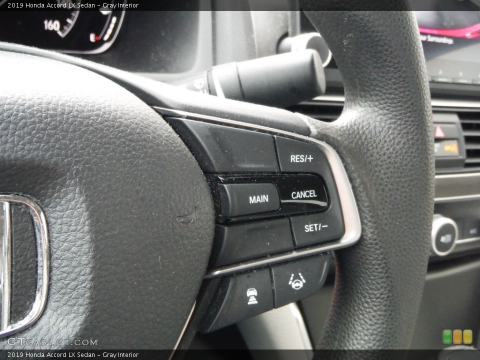 Gray Interior Controls for the 2019 Honda Accord LX Sedan #143861782