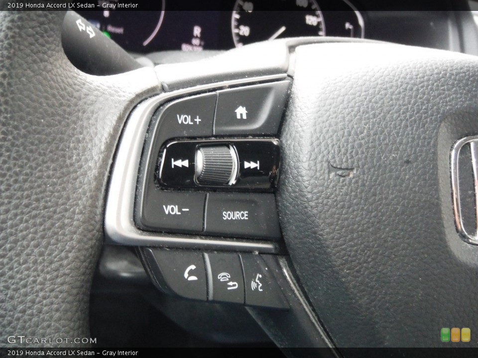 Gray Interior Controls for the 2019 Honda Accord LX Sedan #143861800