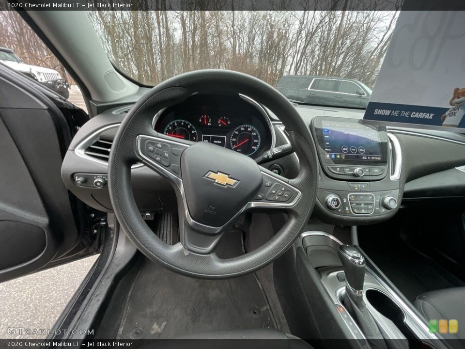Jet Black Interior Dashboard for the 2020 Chevrolet Malibu LT #143861971