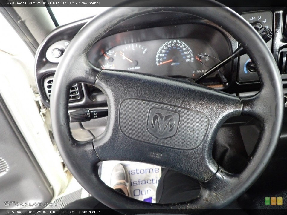 Gray Interior Steering Wheel for the 1998 Dodge Ram 2500 ST Regular Cab #143863846