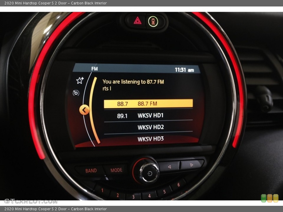 Carbon Black Interior Audio System for the 2020 Mini Hardtop Cooper S 2 Door #143864458