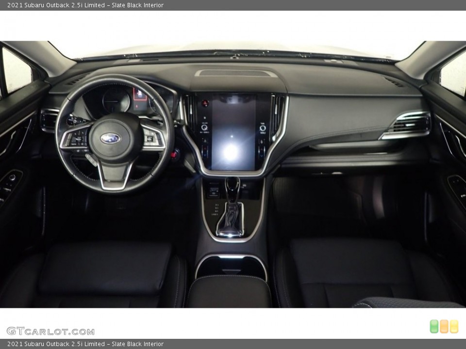 Slate Black Interior Dashboard for the 2021 Subaru Outback 2.5i Limited #143864797