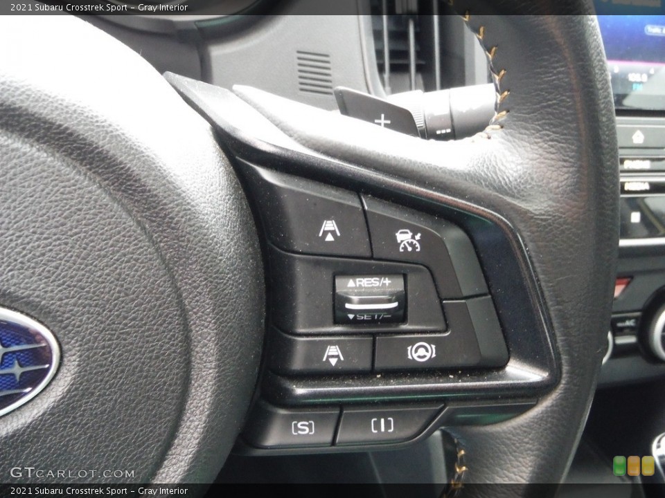Gray Interior Steering Wheel for the 2021 Subaru Crosstrek Sport #143866272