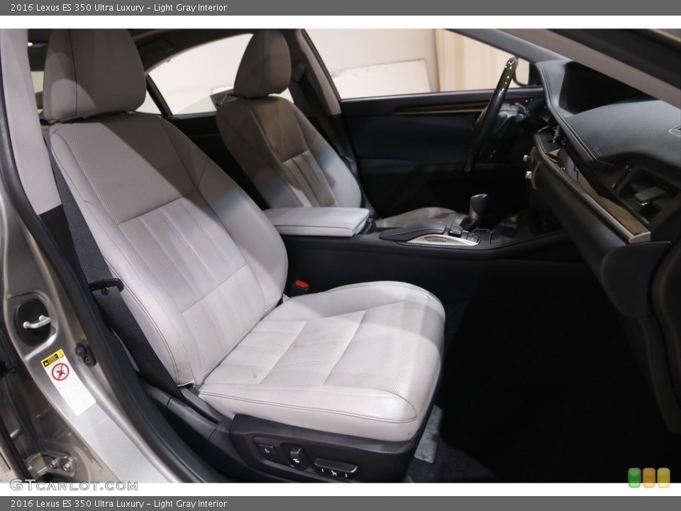 Light Gray Interior Front Seat for the 2016 Lexus ES 350 Ultra Luxury #143866428