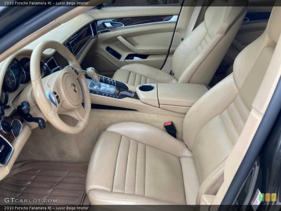 Luxor Beige Interior Front Seat for the 2010 Porsche Panamera 4S #143866449