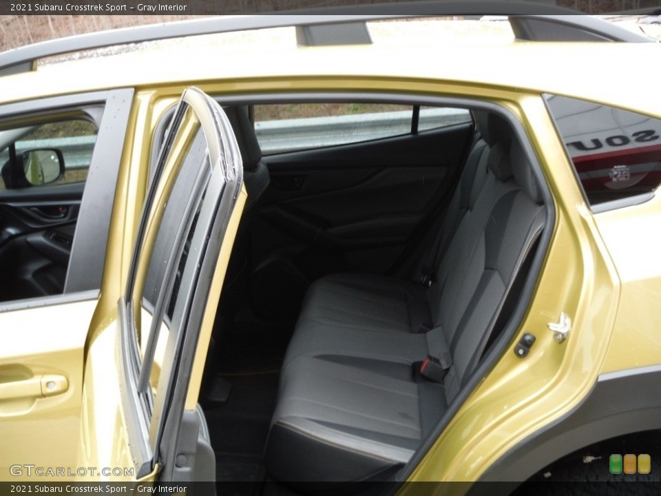 Gray Interior Rear Seat for the 2021 Subaru Crosstrek Sport #143866776