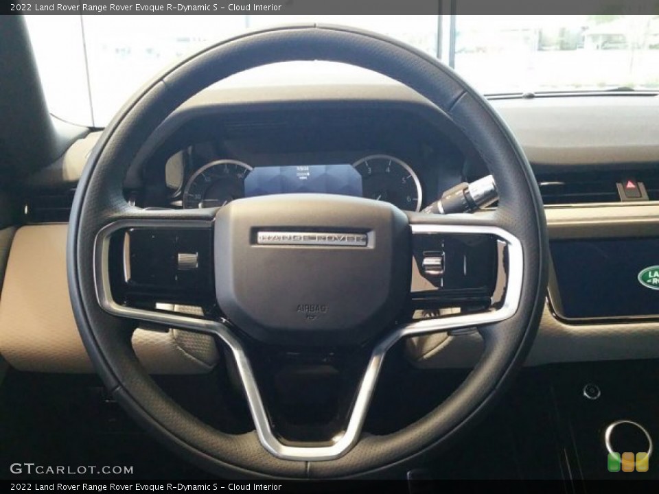 Cloud Interior Steering Wheel for the 2022 Land Rover Range Rover Evoque R-Dynamic S #143869251