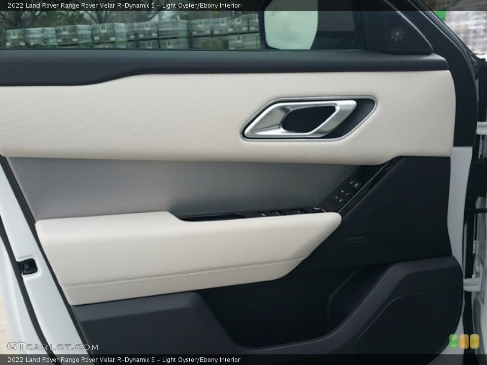 Light Oyster/Ebony Interior Door Panel for the 2022 Land Rover Range Rover Velar R-Dynamic S #143869659