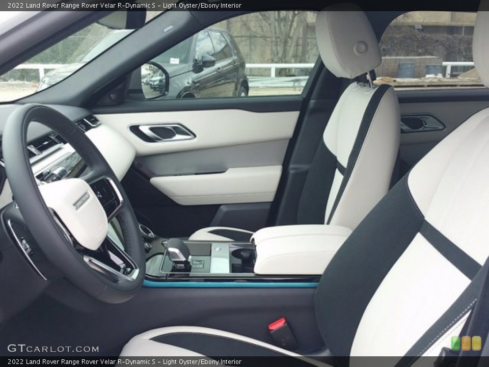 Light Oyster/Ebony Interior Photo for the 2022 Land Rover Range Rover Velar R-Dynamic S #143869686
