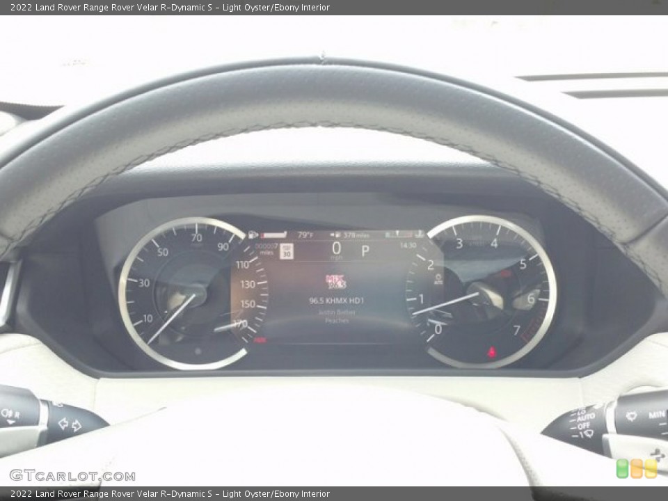 Light Oyster/Ebony Interior Gauges for the 2022 Land Rover Range Rover Velar R-Dynamic S #143869824