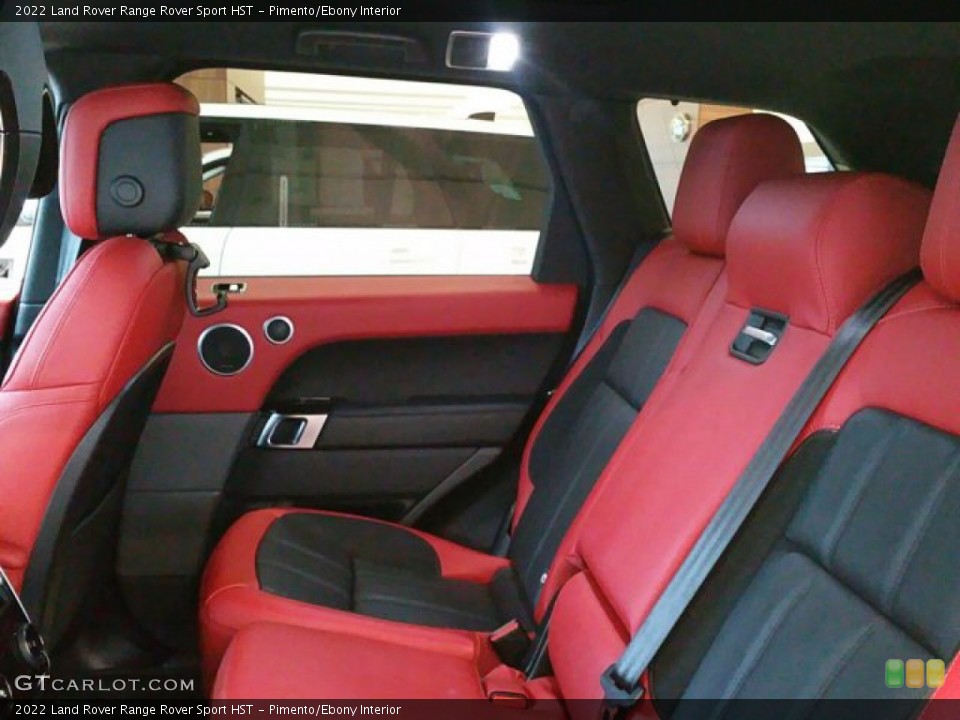 Pimento/Ebony Interior Rear Seat for the 2022 Land Rover Range Rover Sport HST #143869959