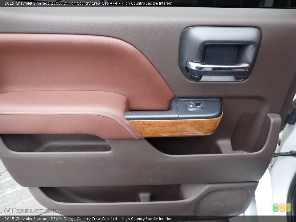 High Country Saddle Interior Door Panel for the 2015 Chevrolet Silverado 2500HD High Country Crew Cab 4x4 #143870064