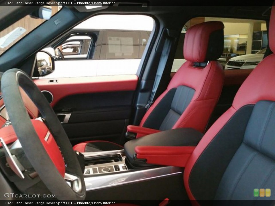 Pimento/Ebony Interior Photo for the 2022 Land Rover Range Rover Sport HST #143870139