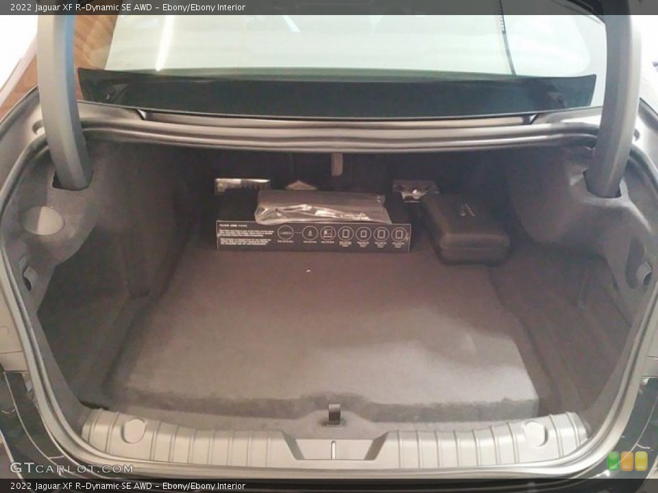 Ebony/Ebony Interior Trunk for the 2022 Jaguar XF R-Dynamic SE AWD #143870739