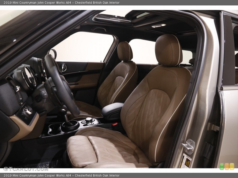 Chesterfield British Oak Interior Photo for the 2019 Mini Countryman John Cooper Works All4 #143872392