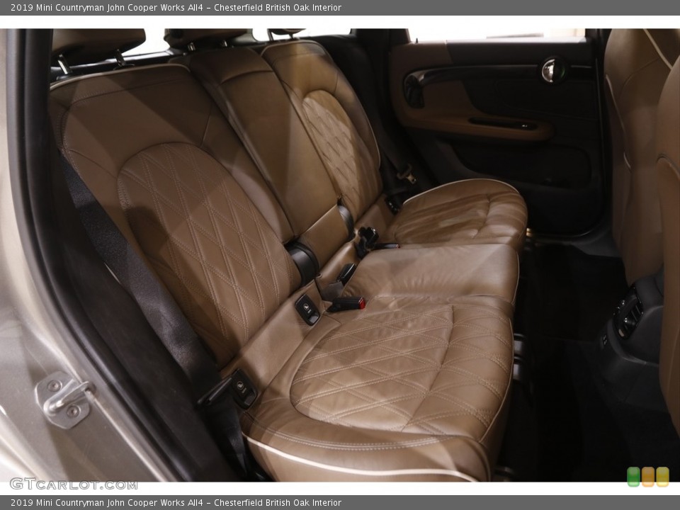 Chesterfield British Oak Interior Rear Seat for the 2019 Mini Countryman John Cooper Works All4 #143872560