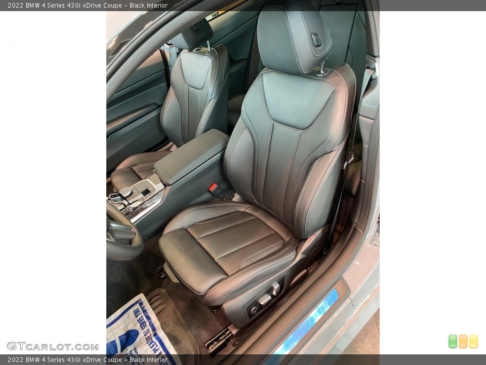Black Interior Photo for the 2022 BMW 4 Series 430i xDrive Coupe #143874509