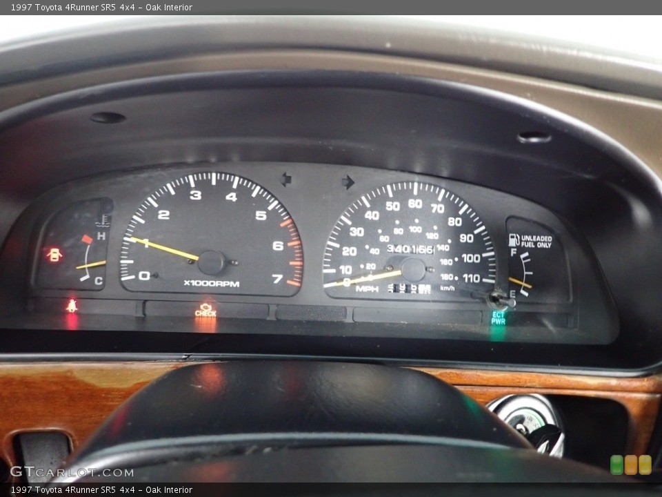 Oak Interior Gauges for the 1997 Toyota 4Runner SR5 4x4 #143874614