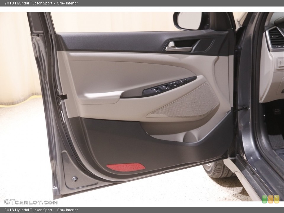 Gray Interior Door Panel for the 2018 Hyundai Tucson Sport #143876327