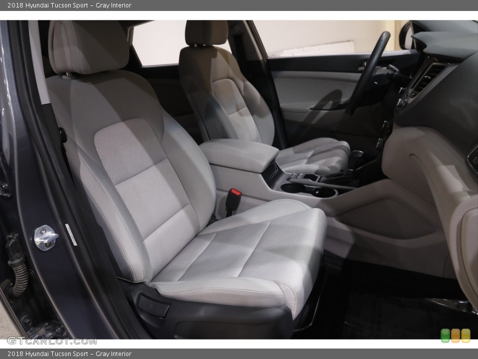 Gray Interior Photo for the 2018 Hyundai Tucson Sport #143876507