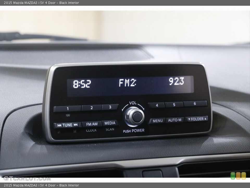 Black Interior Controls for the 2015 Mazda MAZDA3 i SV 4 Door #143878043