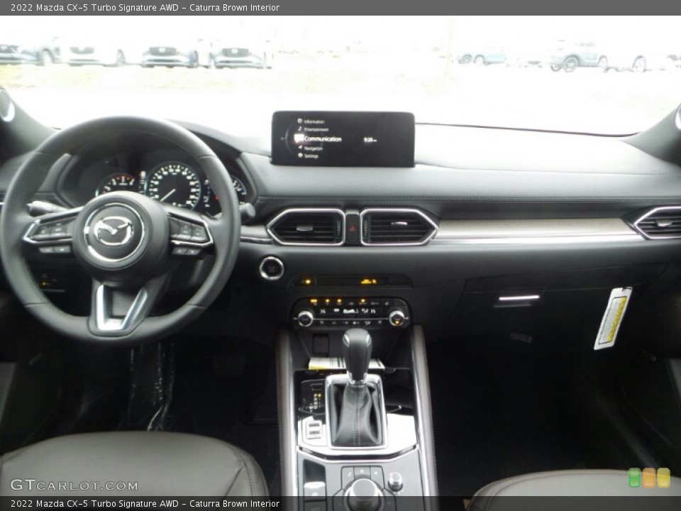 Caturra Brown Interior Photo for the 2022 Mazda CX-5 Turbo Signature AWD #143878544