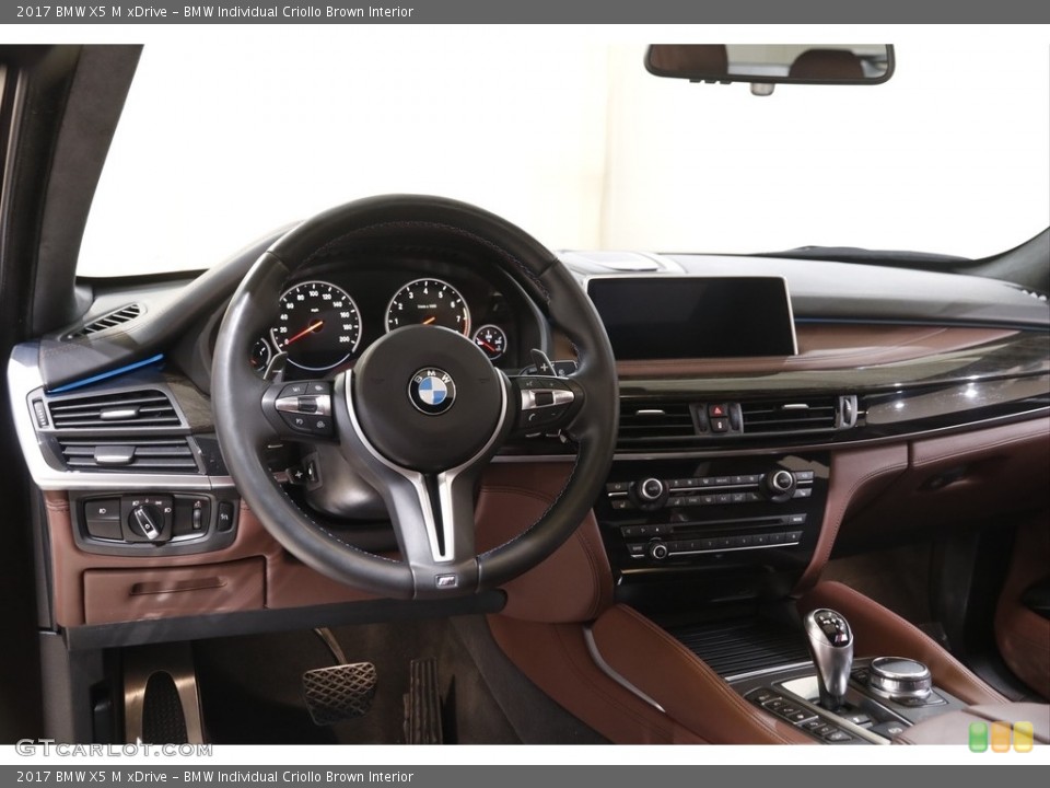 BMW Individual Criollo Brown Interior Dashboard for the 2017 BMW X5 M xDrive #143880815