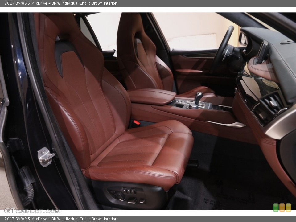BMW Individual Criollo Brown 2017 BMW X5 M Interiors