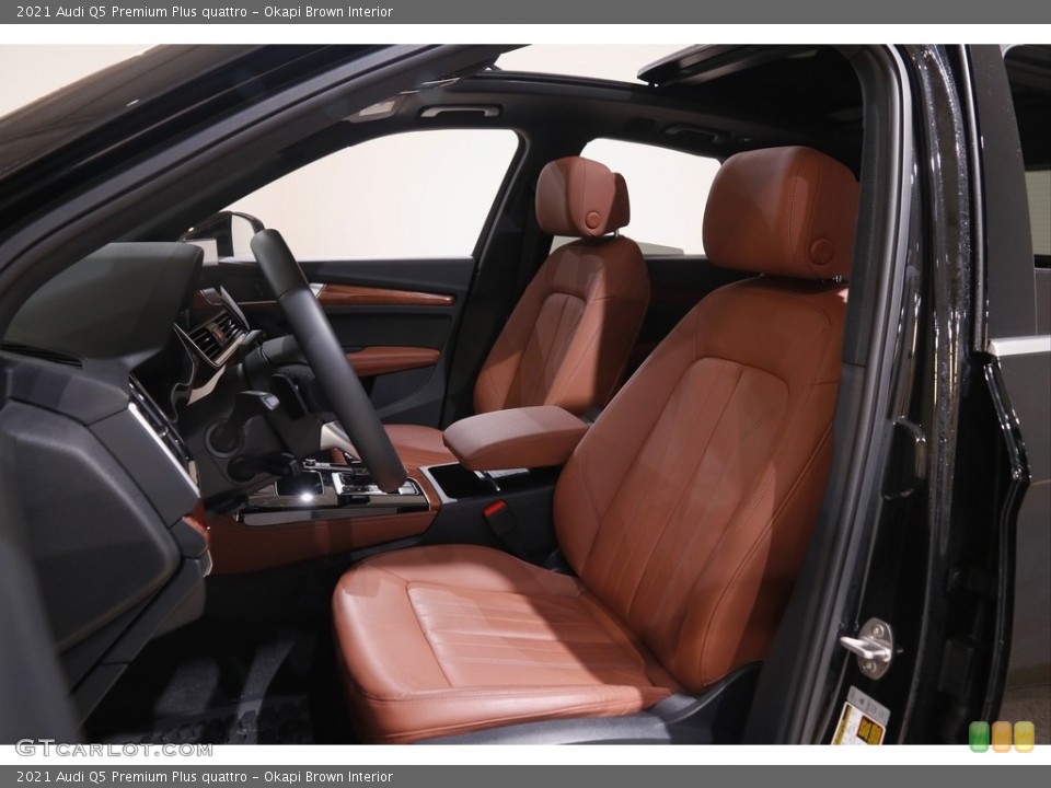 Okapi Brown Interior Photo for the 2021 Audi Q5 Premium Plus quattro #143881494