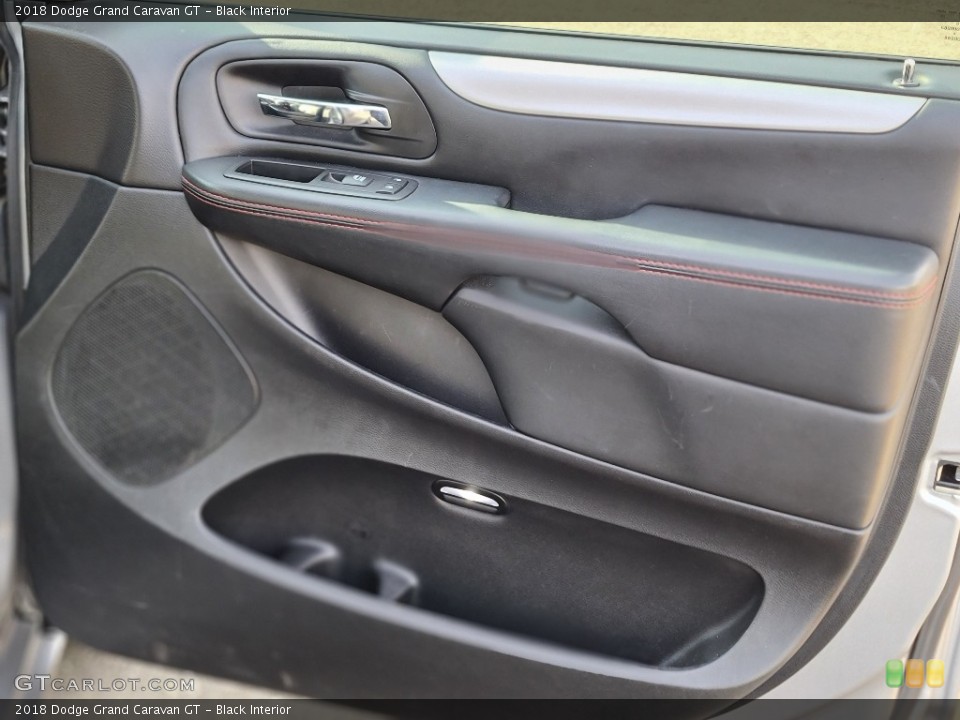 Black Interior Door Panel for the 2018 Dodge Grand Caravan GT #143881626