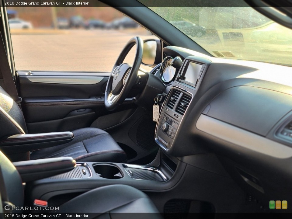 Black Interior Dashboard for the 2018 Dodge Grand Caravan GT #143881650