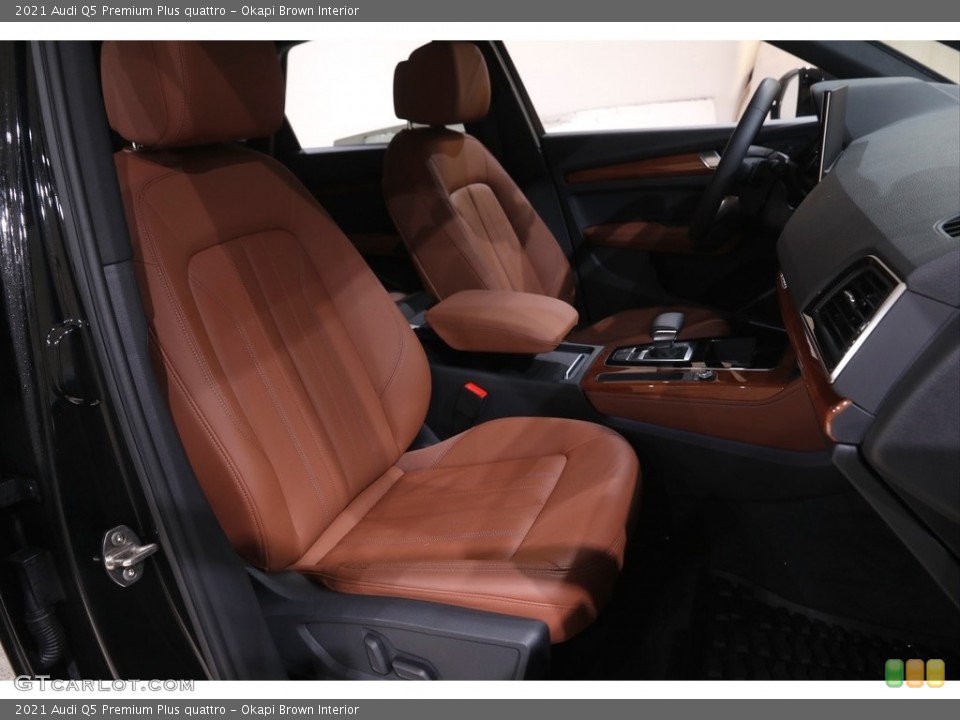 Okapi Brown Interior Front Seat for the 2021 Audi Q5 Premium Plus quattro #143881719