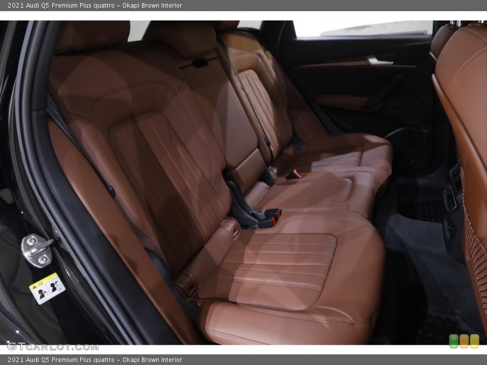 Okapi Brown Interior Rear Seat for the 2021 Audi Q5 Premium Plus quattro #143881734