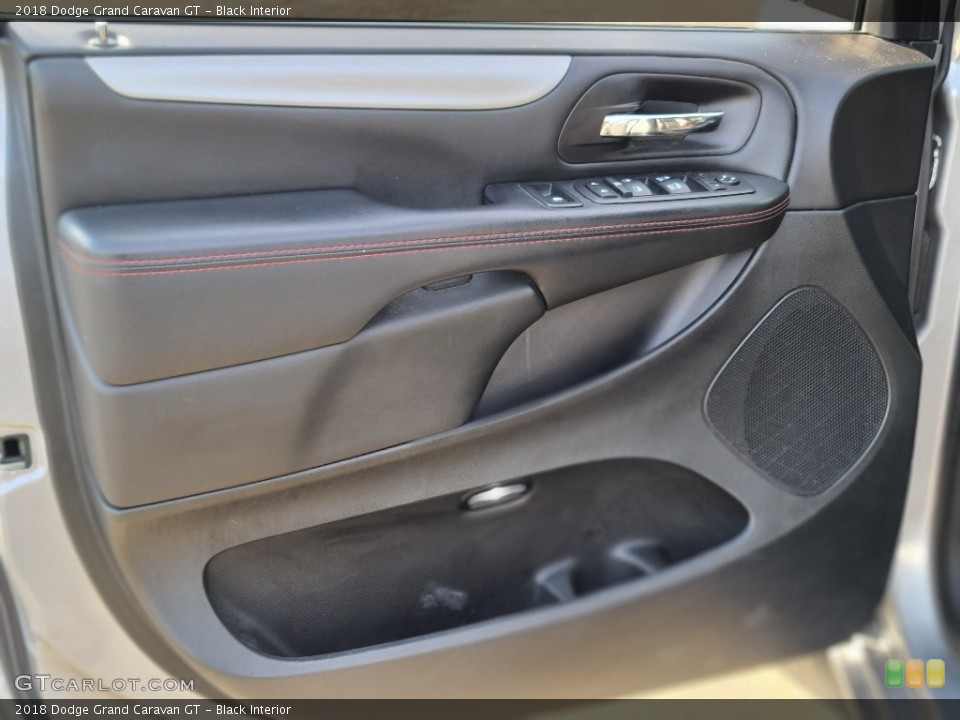 Black Interior Door Panel for the 2018 Dodge Grand Caravan GT #143881783