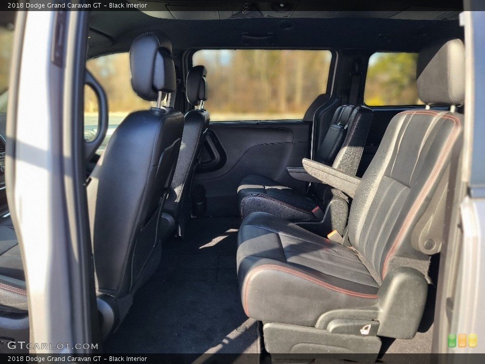 Black Interior Rear Seat for the 2018 Dodge Grand Caravan GT #143881833