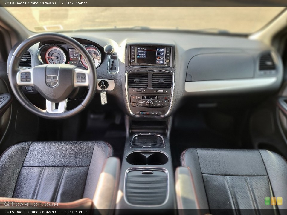 Black Interior Dashboard for the 2018 Dodge Grand Caravan GT #143882121