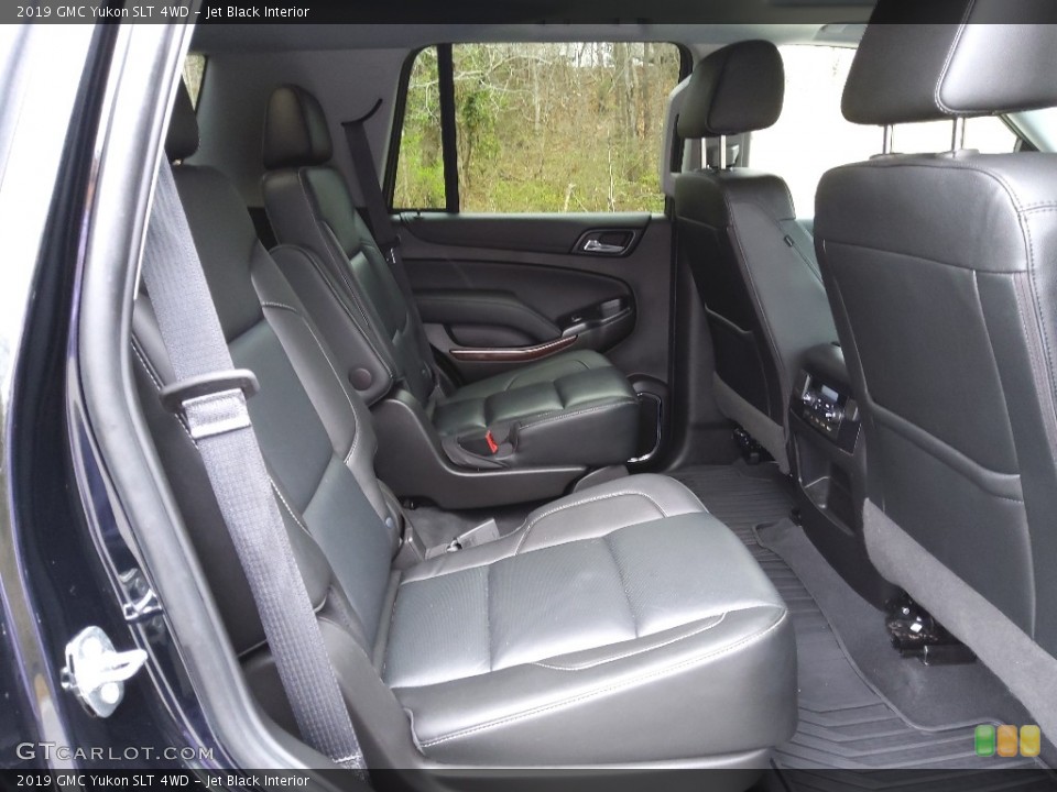 Jet Black Interior Rear Seat for the 2019 GMC Yukon SLT 4WD #143884731