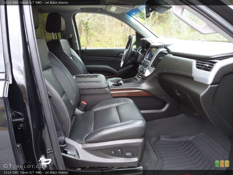 Jet Black Interior Front Seat for the 2019 GMC Yukon SLT 4WD #143884755