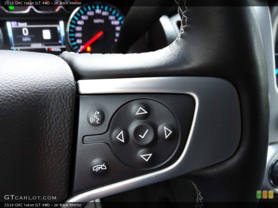 Jet Black Interior Steering Wheel for the 2019 GMC Yukon SLT 4WD #143884869