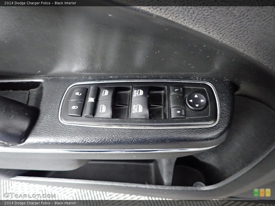 Black Interior Door Panel for the 2014 Dodge Charger Police #143888220